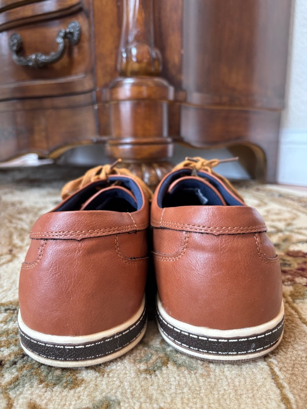 Jousen Boat Shoes Brown size 13 - Picture 4 of 9